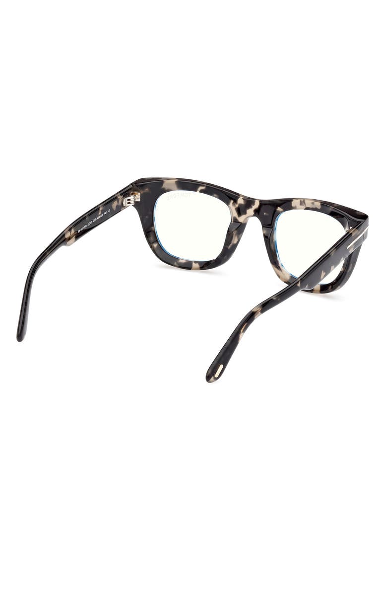 TOM FORD 48mm Square Blue Light Blocking Glasses Nordstrom