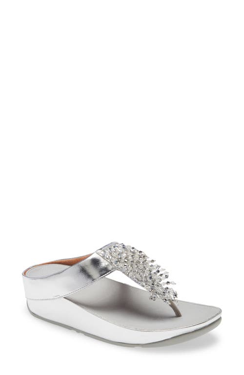 Fitflop hot sale rumba silver