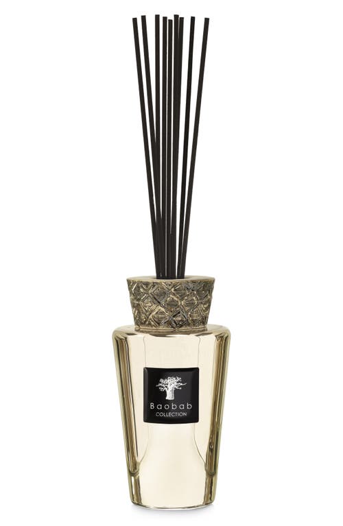 Baobab Collection Totem Platinum Mini Luxury Fragrance Diffuser in Shiny Silver 