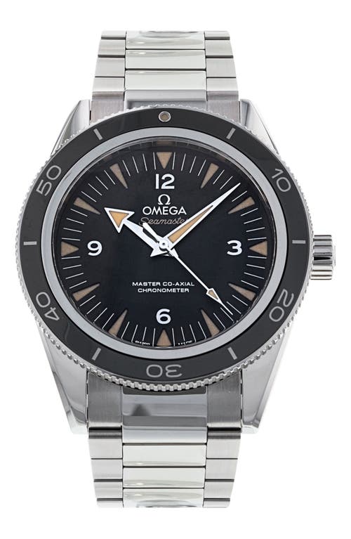 Watchfinder & Co. Omega  2020 Seamaster 300 Automatic Bracelet Watch, 41mm In Metallic