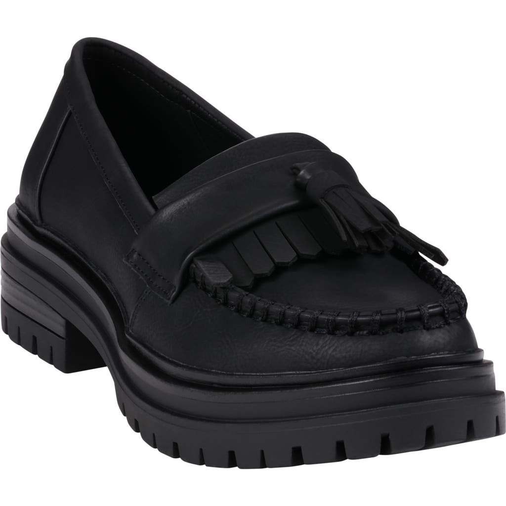 Good Choice New York Tillie Tassel Loafer In Black