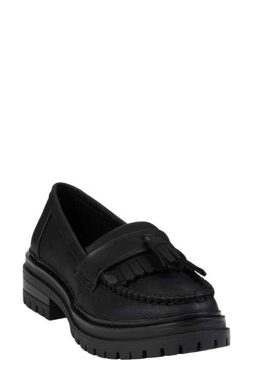 Good Choice New York Tillie Tassel Loafer In Black