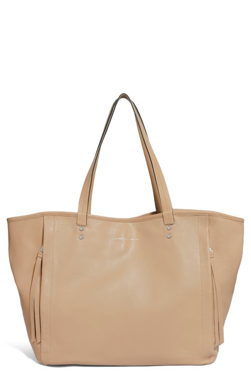 Aimee Kestenberg Rocker Leather Tote in Almond