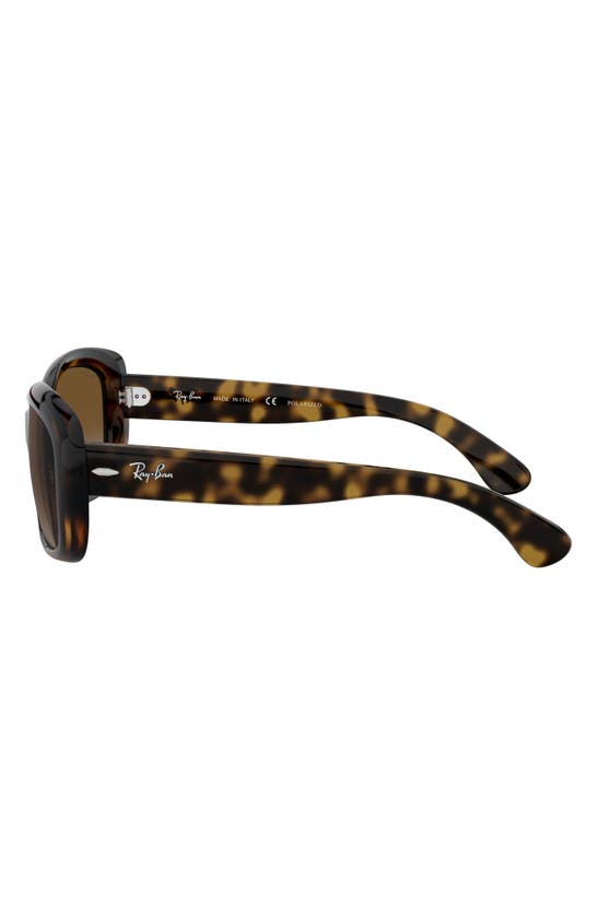 Shop Ray Ban Ray-ban Jackie Ohh 58mm Polarized Sunglasses In Havana