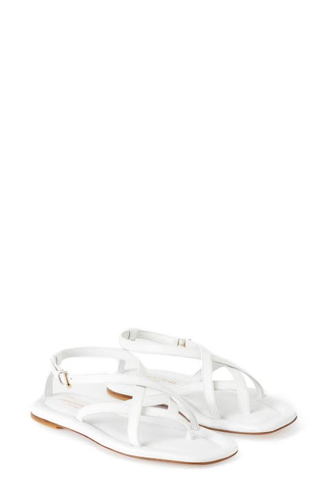 White Ankle Strap Sandals for Women | Nordstrom
