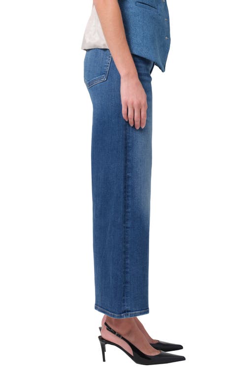 Shop Citizens Of Humanity Lyra Crop Wide Leg Jeans In Ambry