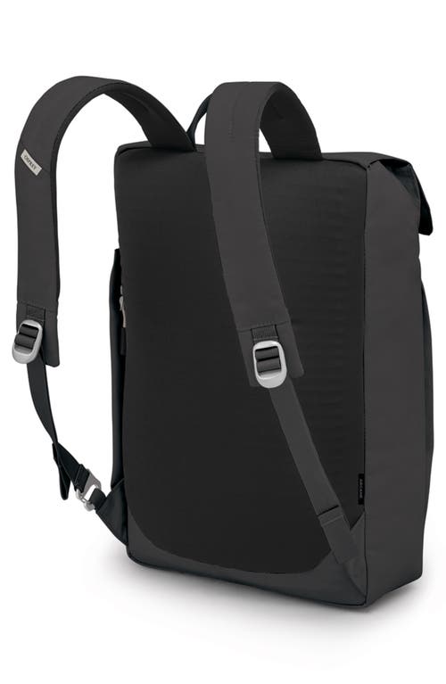 Osprey Arcane Flap Top Backpack In Black