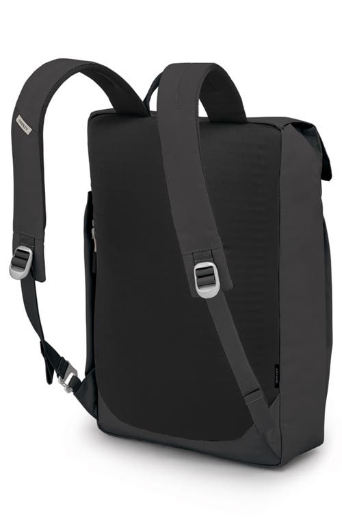 Shop Osprey Arcane Flap Top Backpack In Black