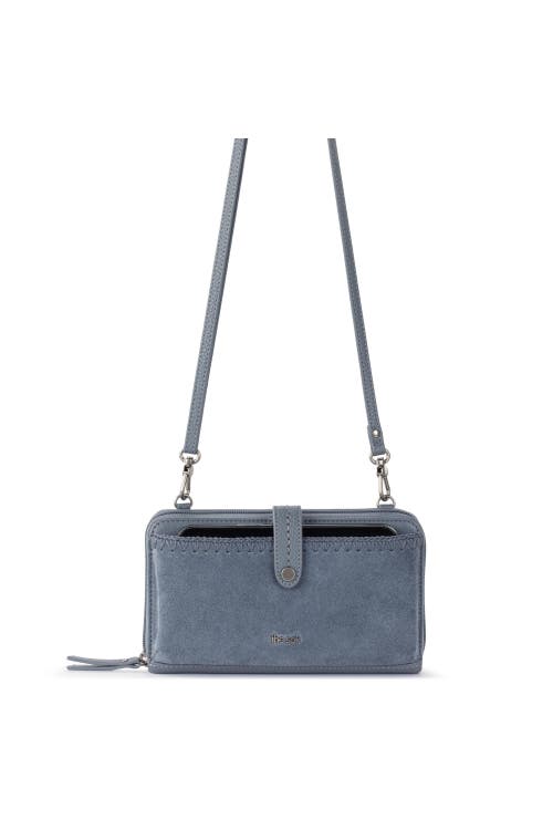 Shop The Sak Iris Smartphone Crossbody In Maritime Suede