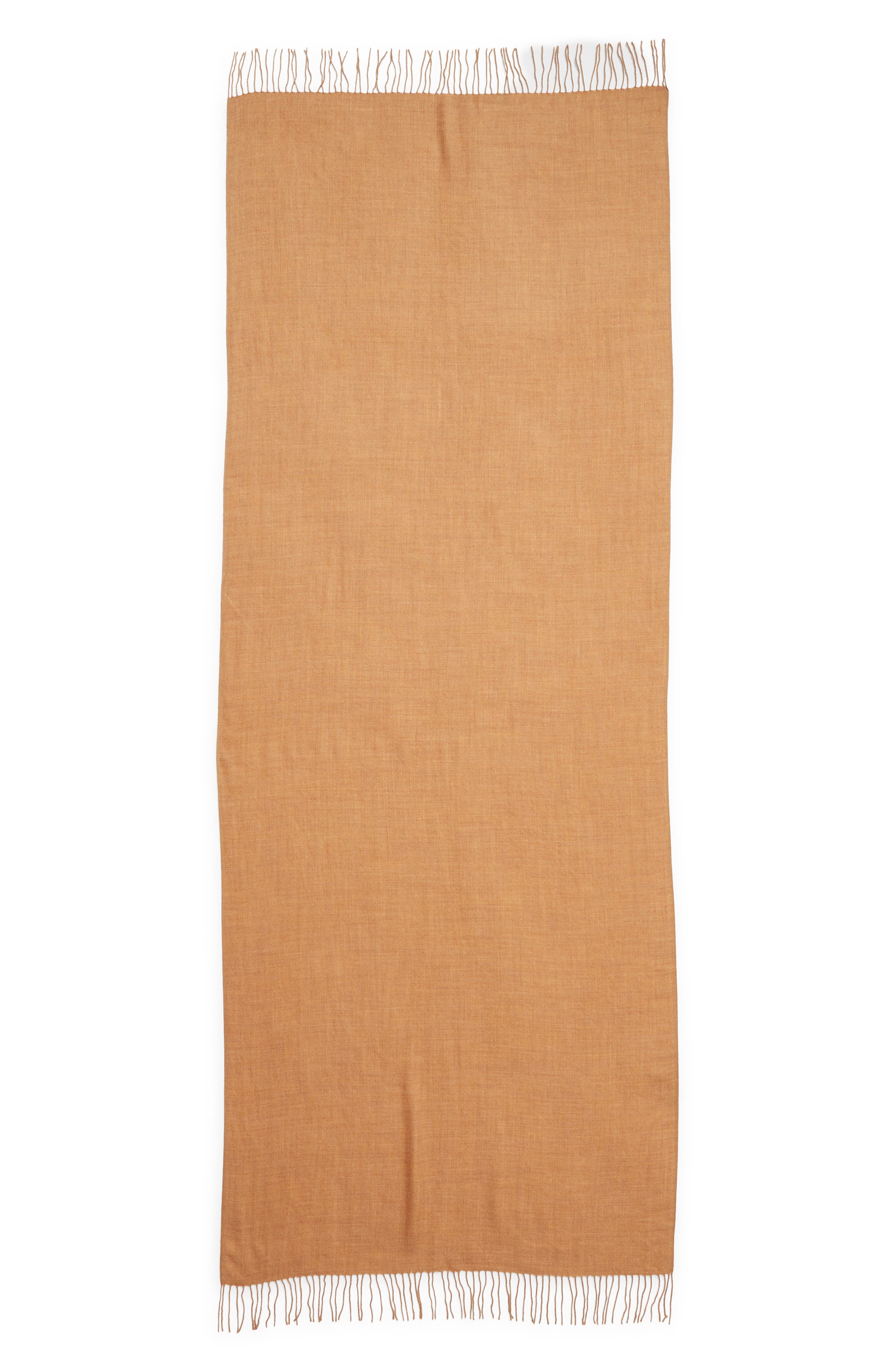 Nordstrom Fringe Cashmere Scarf Nordstrom Rack