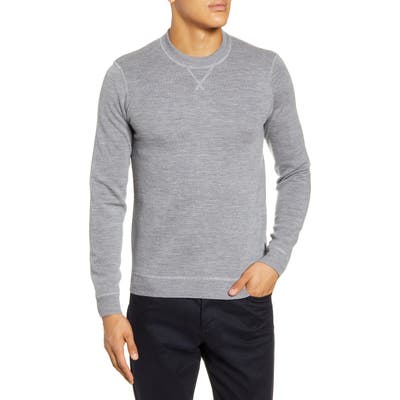 Ted Baker London Monop Slim Fit Crewneck Wool Sweater