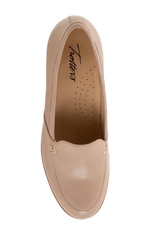 Shop Trotters Cassidy Loafer Pump In Taupe