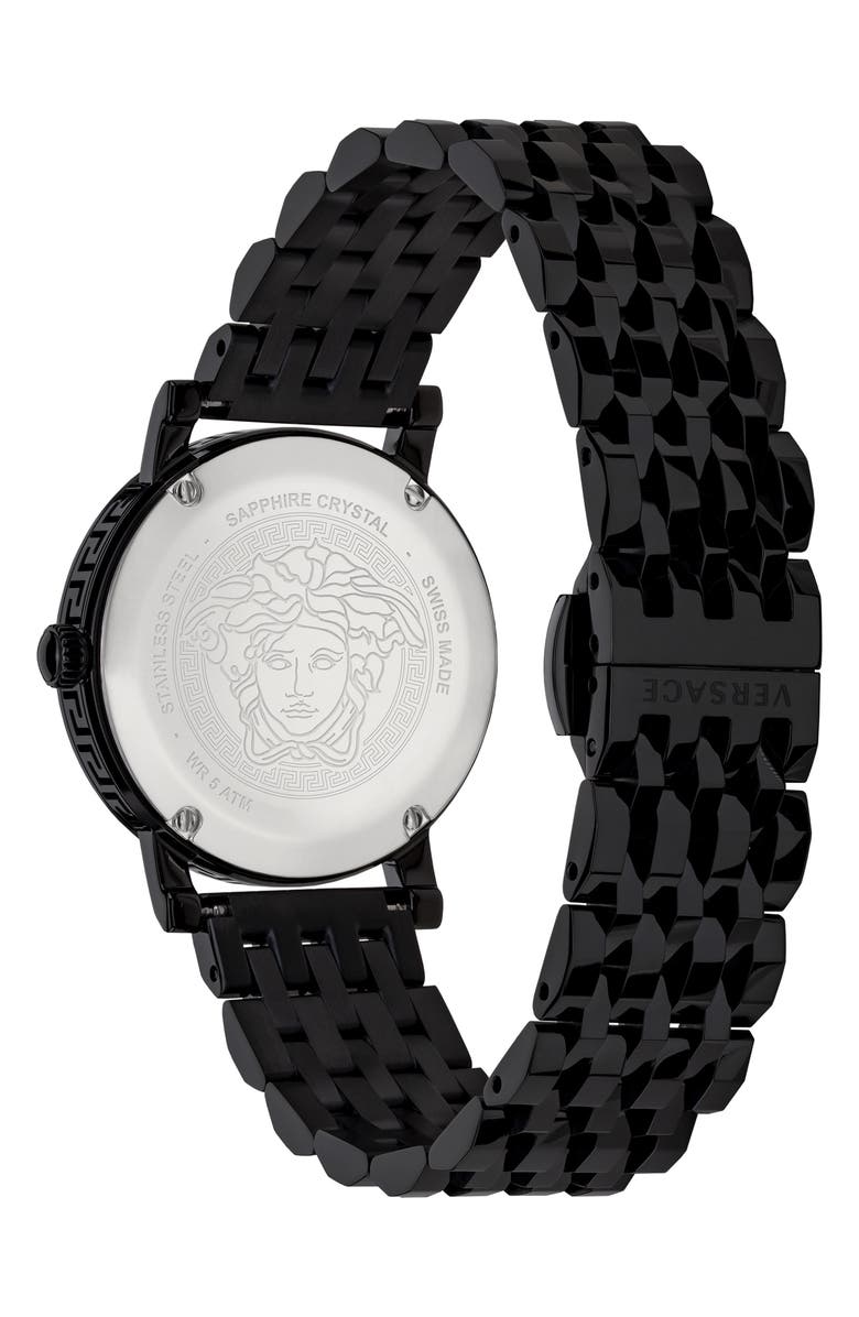 Versace Greca Glass Bracelet Watch, 32mm, Alternate, color, 