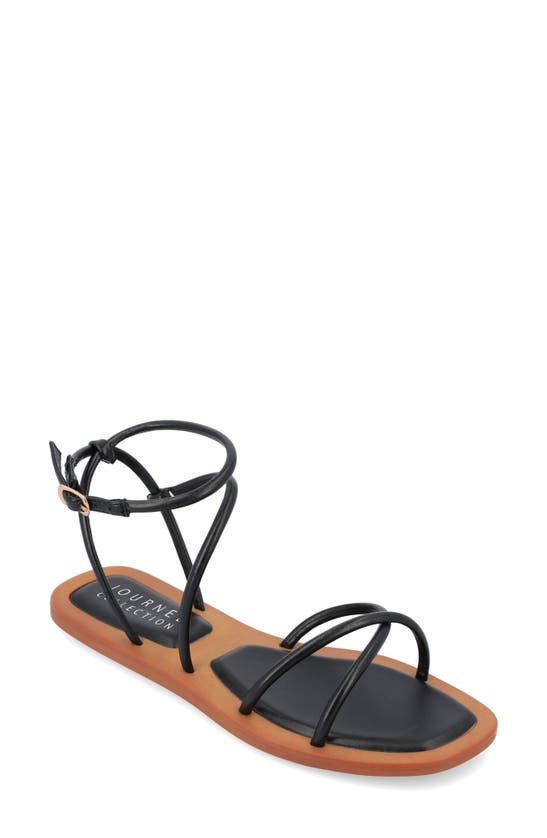 Journee Collection Tru Comfort Farron Sandal In Black
