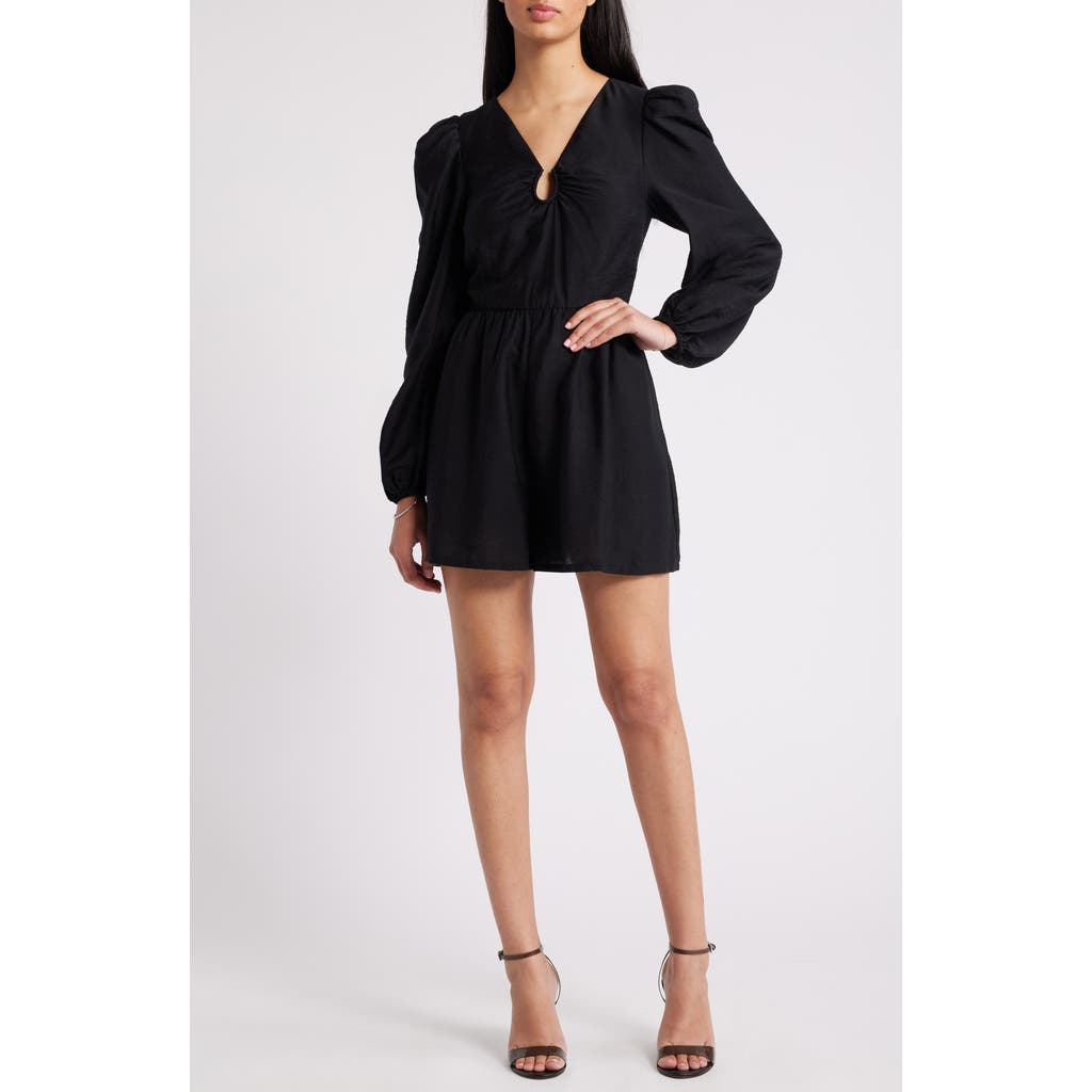 CHELSEA28 CHELSEA28 LONG SLEEVE ROMPER