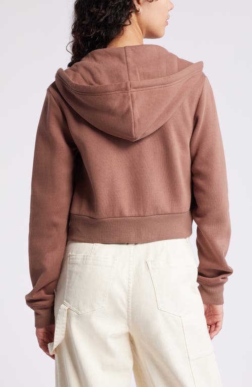 BP. BP. CROP ZIP FLEECE HOODIE