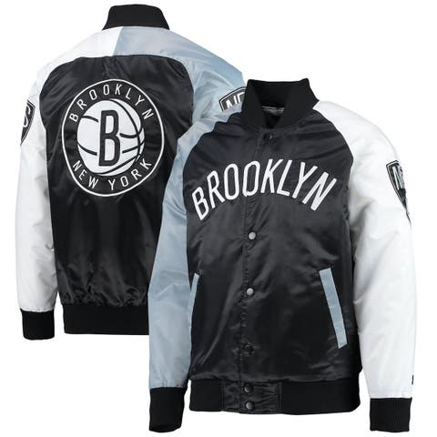 Full-Snap Satin New York Knicks Hardwood Classics Black Jacket - Jackets  Expert