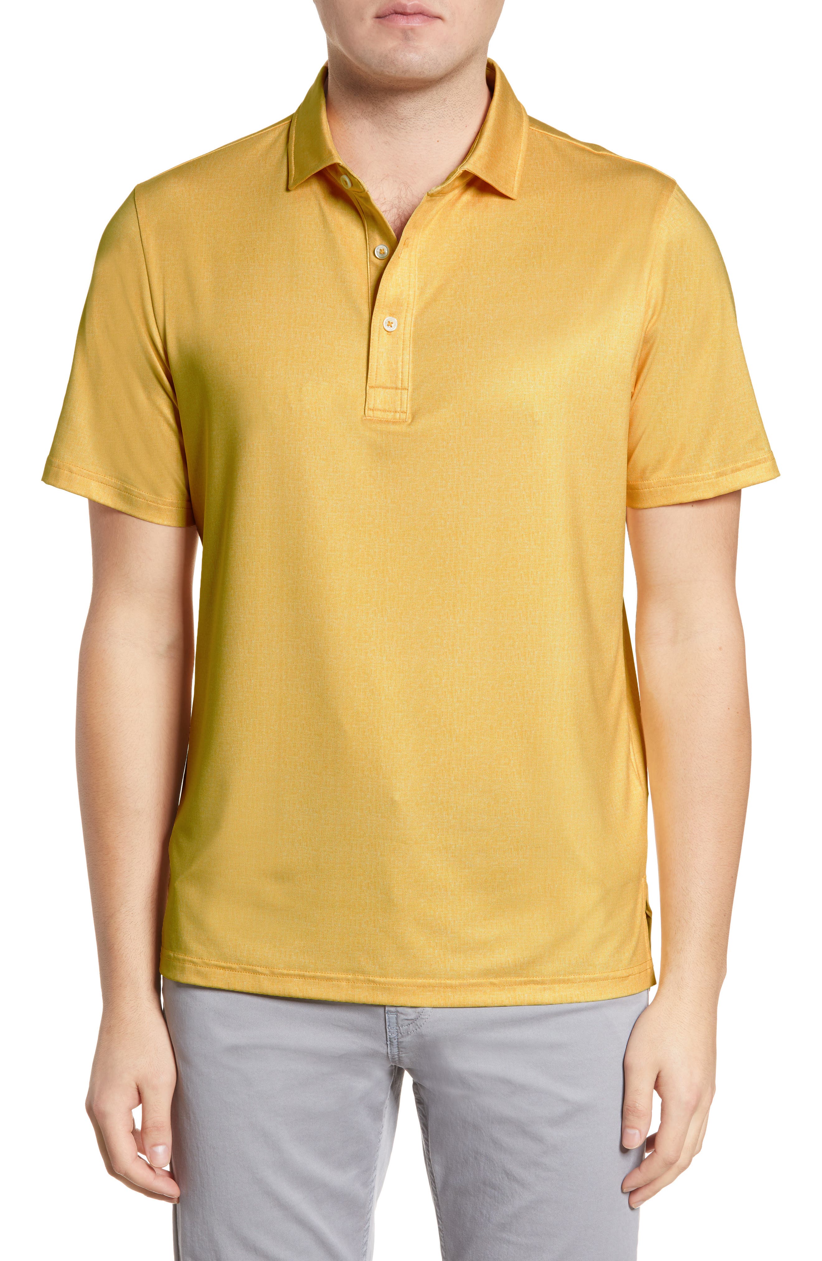 yellow polo shirt big and tall