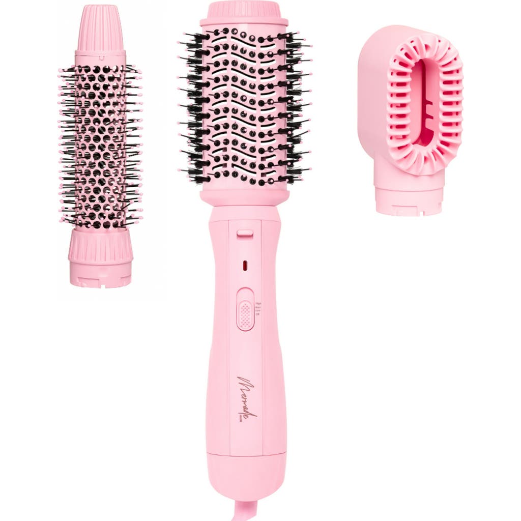 Mermade Hair Interchangeable Blow Dry Brush In Pink