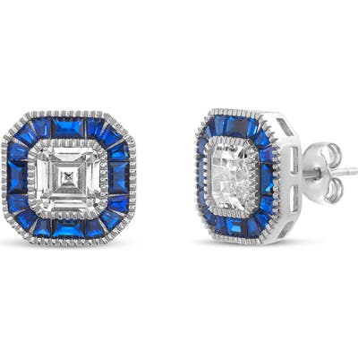 Lesa Michele Asscher Cut Stud Earrings