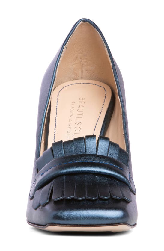 Beautiisoles Loretta Pump In Navy