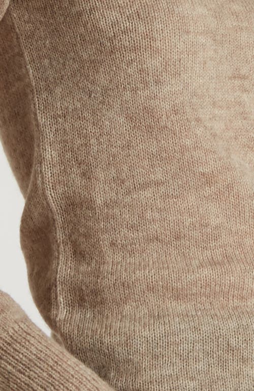 Oyun Kate Funnel Neck Sweater In Fawn