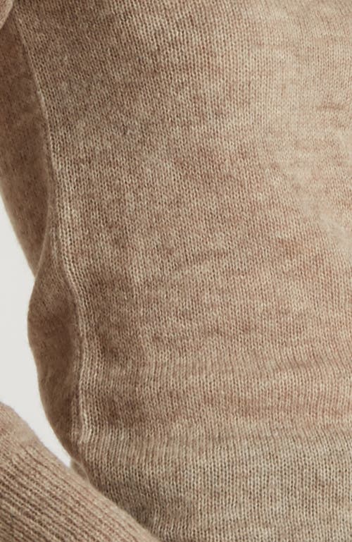 Shop Oyun Kate Funnel Neck Sweater In Fawn