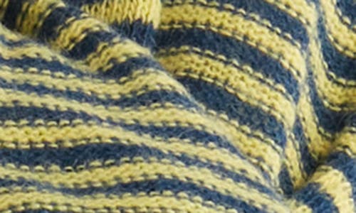 PORTOLANO PORTOLANO STRIPE WOOL BLEND SCARF 