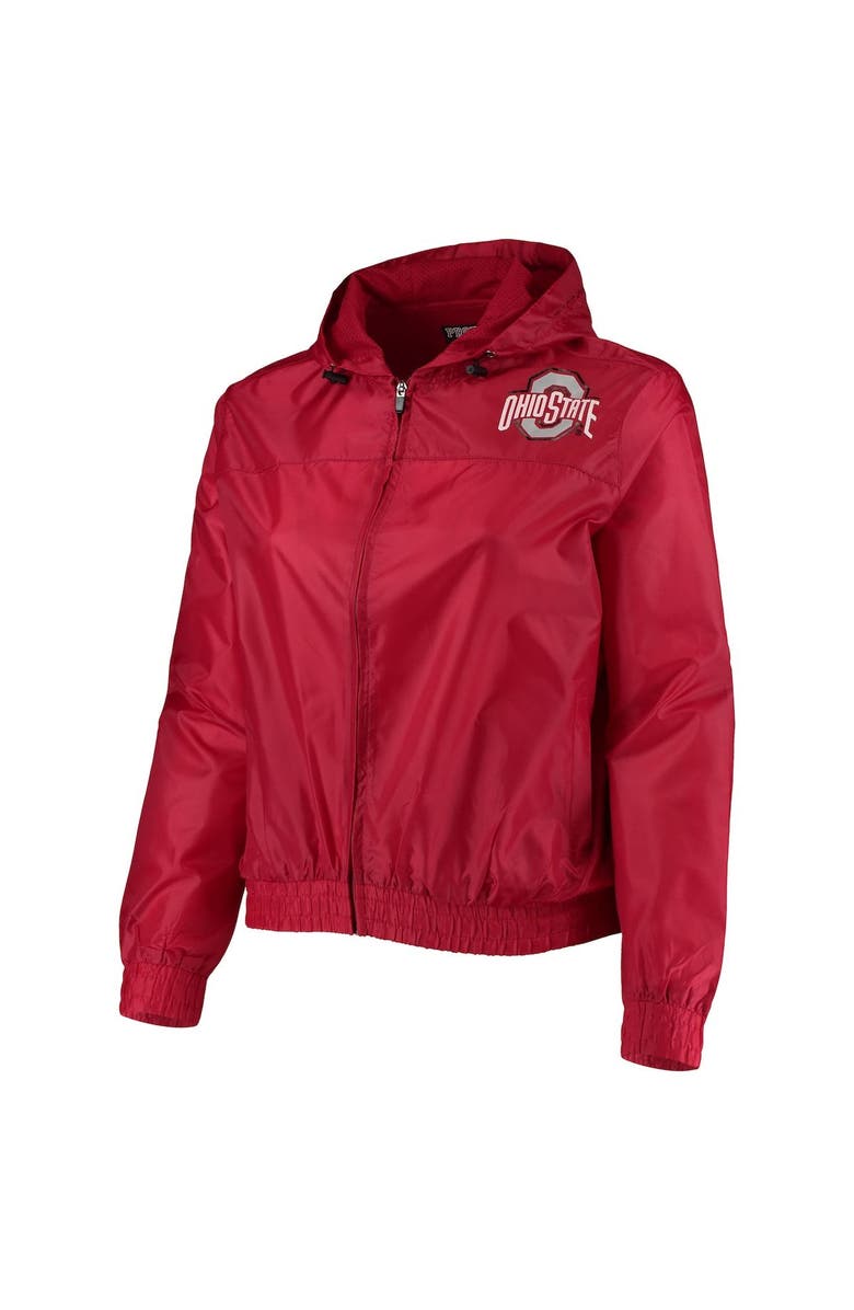 PROFILE Women's Scarlet/Gray Ohio State Buckeyes Plus Size Full-Zip Jacket  | Nordstrom