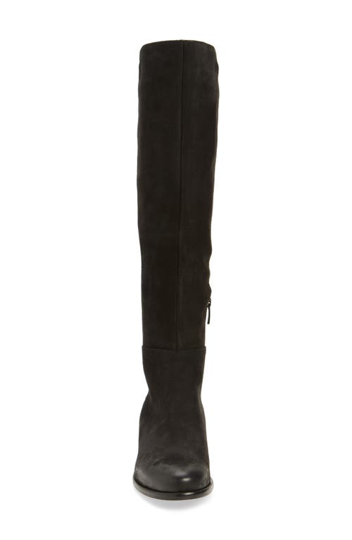 Shop Cordani Bethany Knee High Boot In Black Nubuck