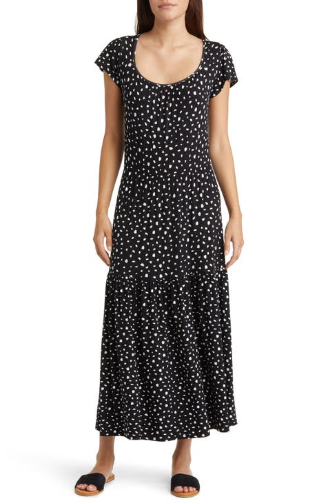 Scoop Neck Midi Cami Dress With Bra For Modern Women Seamless Support And Comfort main image 1