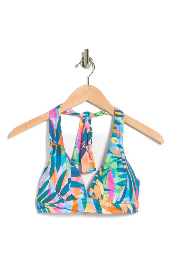 ATHENA ATHENA CHLOE MOLDED HALTER BRA TOP
