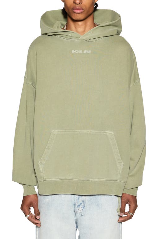 Shop Ksubi Sott Ekcess Oversize Hoodie In Green