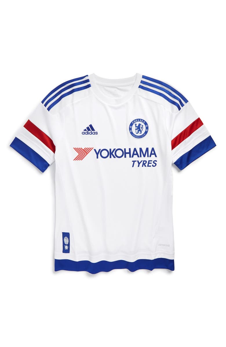 adidas 'Chelsea FC' CLIMACOOL® Away Soccer Jersey (Little Boys & Big Boys) | Nordstrom