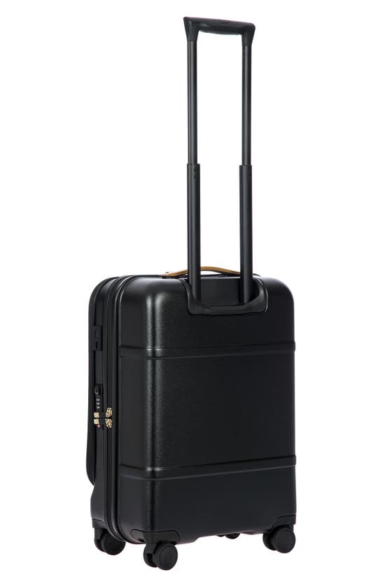 Shop Bric's Bellagio 2.0 Pocket 21-inch Wheeled Carry-on In Black