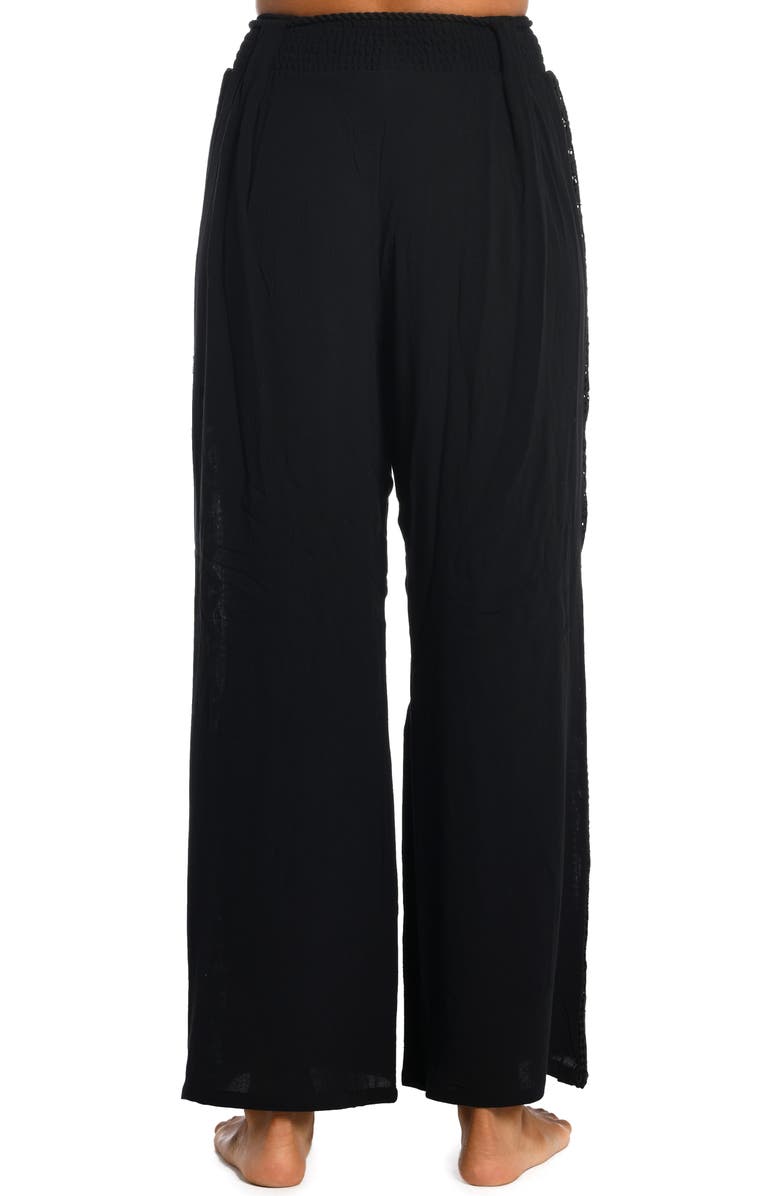 La Blanca Coastal Crochet Wide Leg Cover-Up Pants | Nordstrom