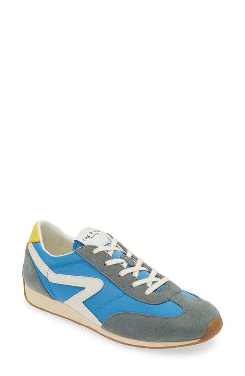 Shop Rag & Bone Retro Runner Slim Sneaker In Electric Blue