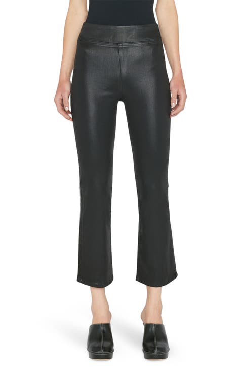 Coated Ankle Pants