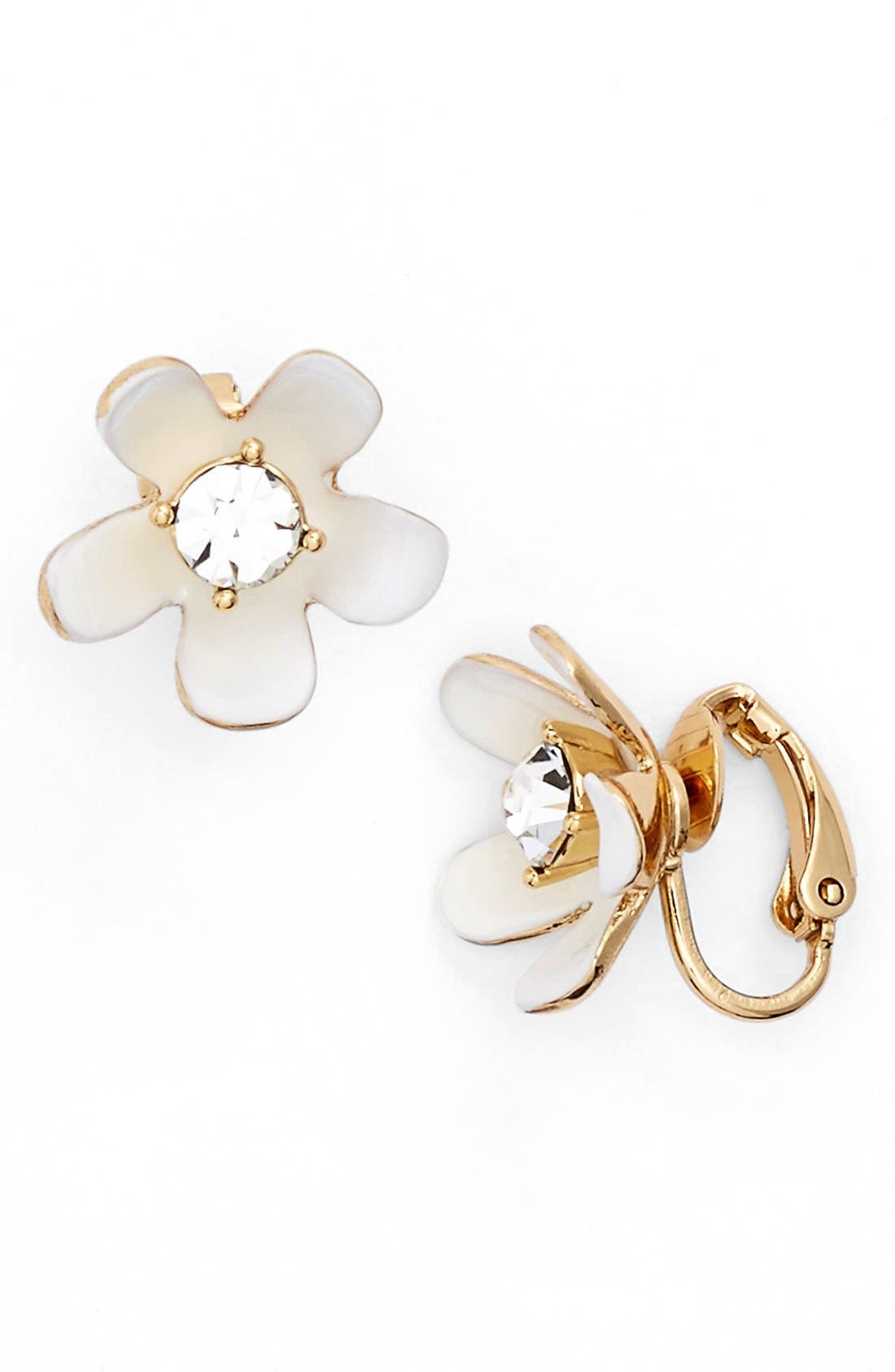 kate spade clip on earrings