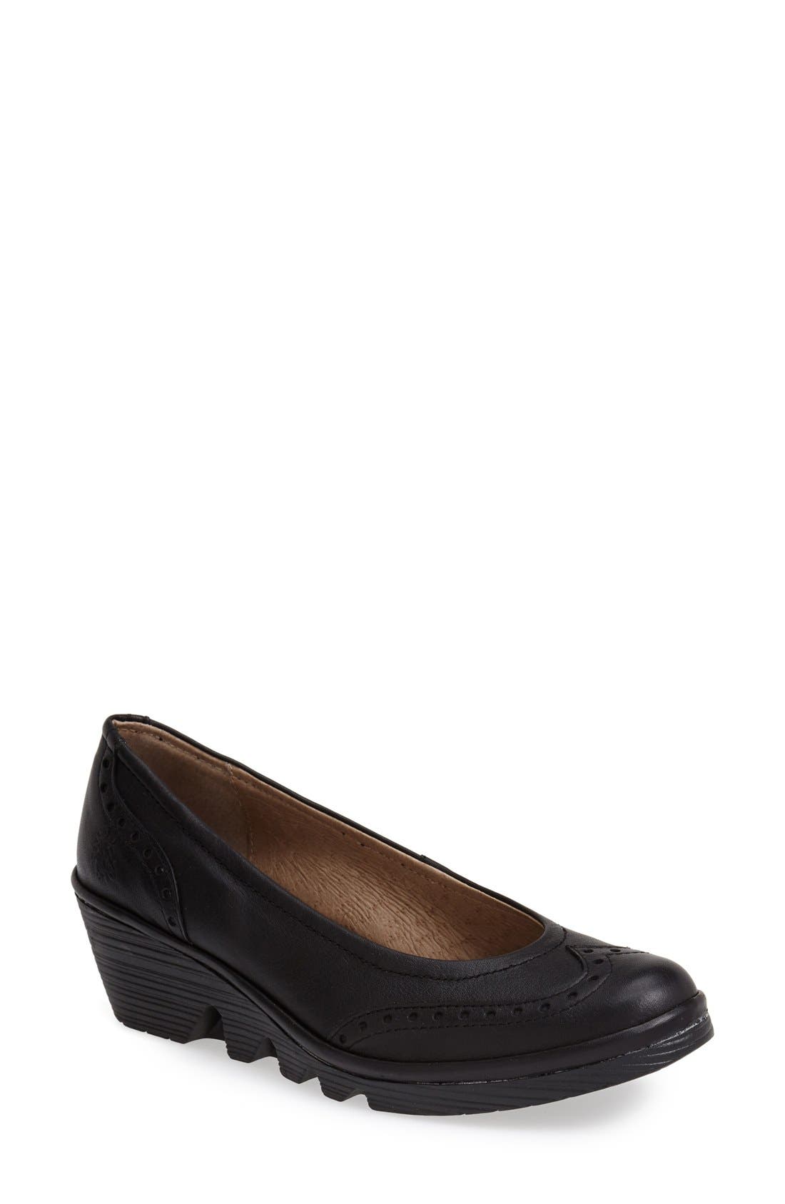 fly london mid wedge pump