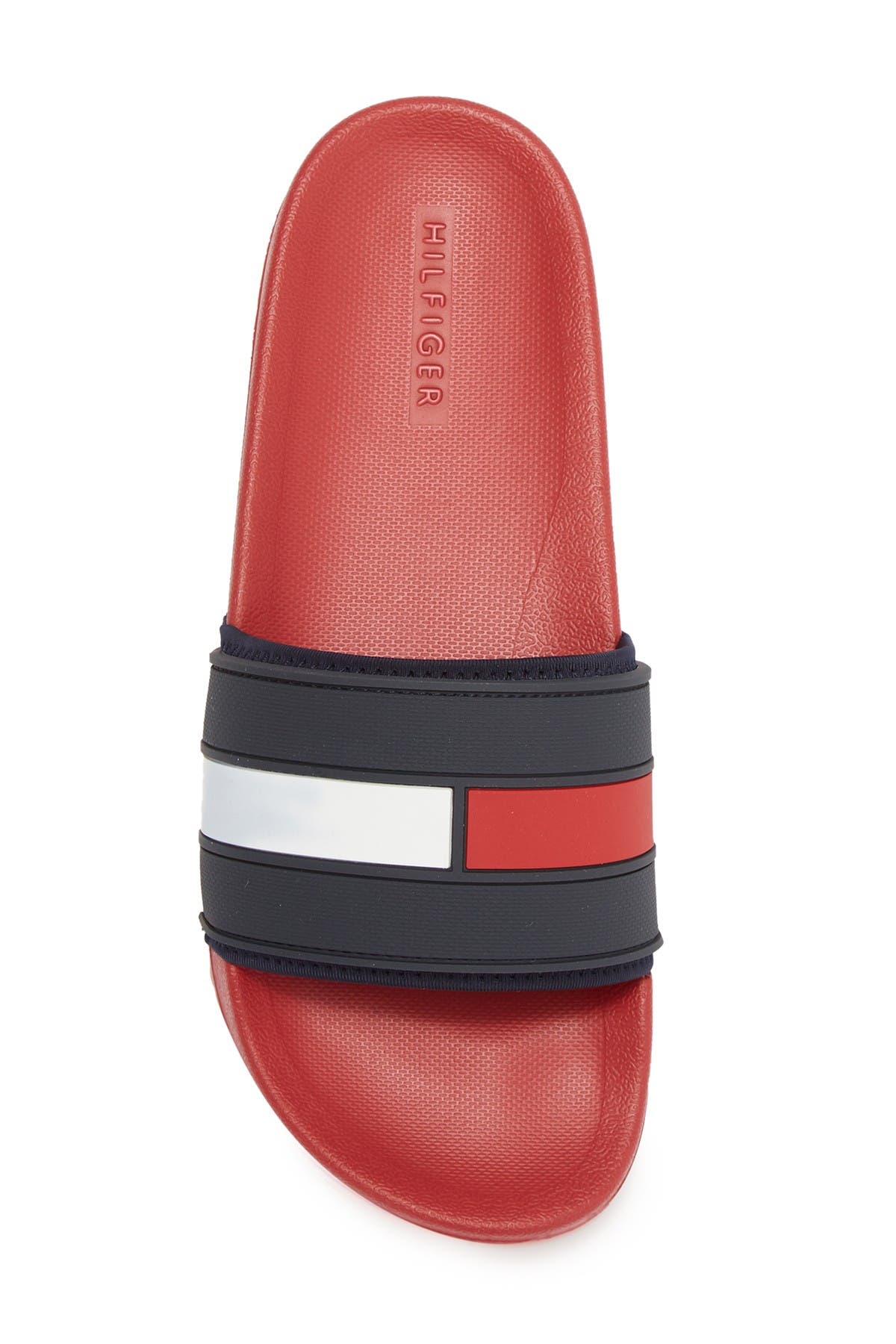 pink tommy hilfiger sliders