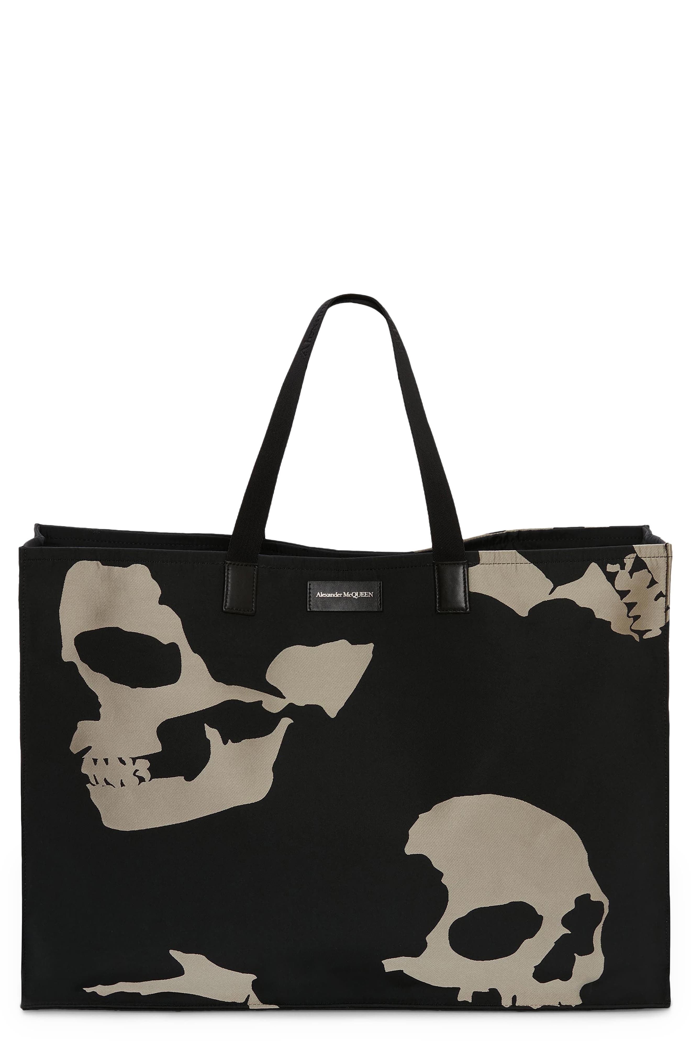 Alexander mcqueen clearance skull tote bag