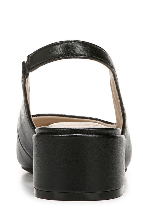 Shop Lifestride Becoming Cap Toe Slingback Pump In Black