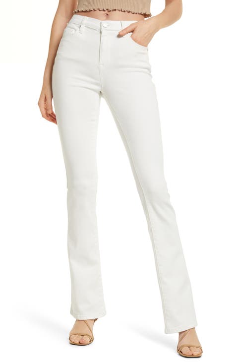 Sanctuary Painstaking pick Women's White Bootcut Jeans | Nordstrom