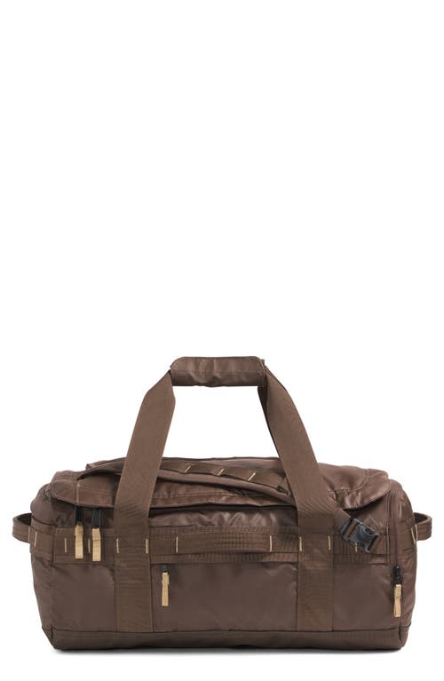 The North Face Base Camp Voyager 42l Duffle Bag In Smokey Brown/khaki Stone