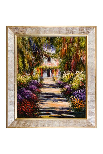 Art Garden Path At Giverny Framed Oil Reproduction Of An Original Painting By Claude Monet Nordstrom Rack - Claude Monet Garden Path At Giverny Art Garden Path At Giverny Framed Oil Reproduction Of An Original Painting By Claude Monet Nordstrom Rack - Claude Monet Garden Path At Giverny