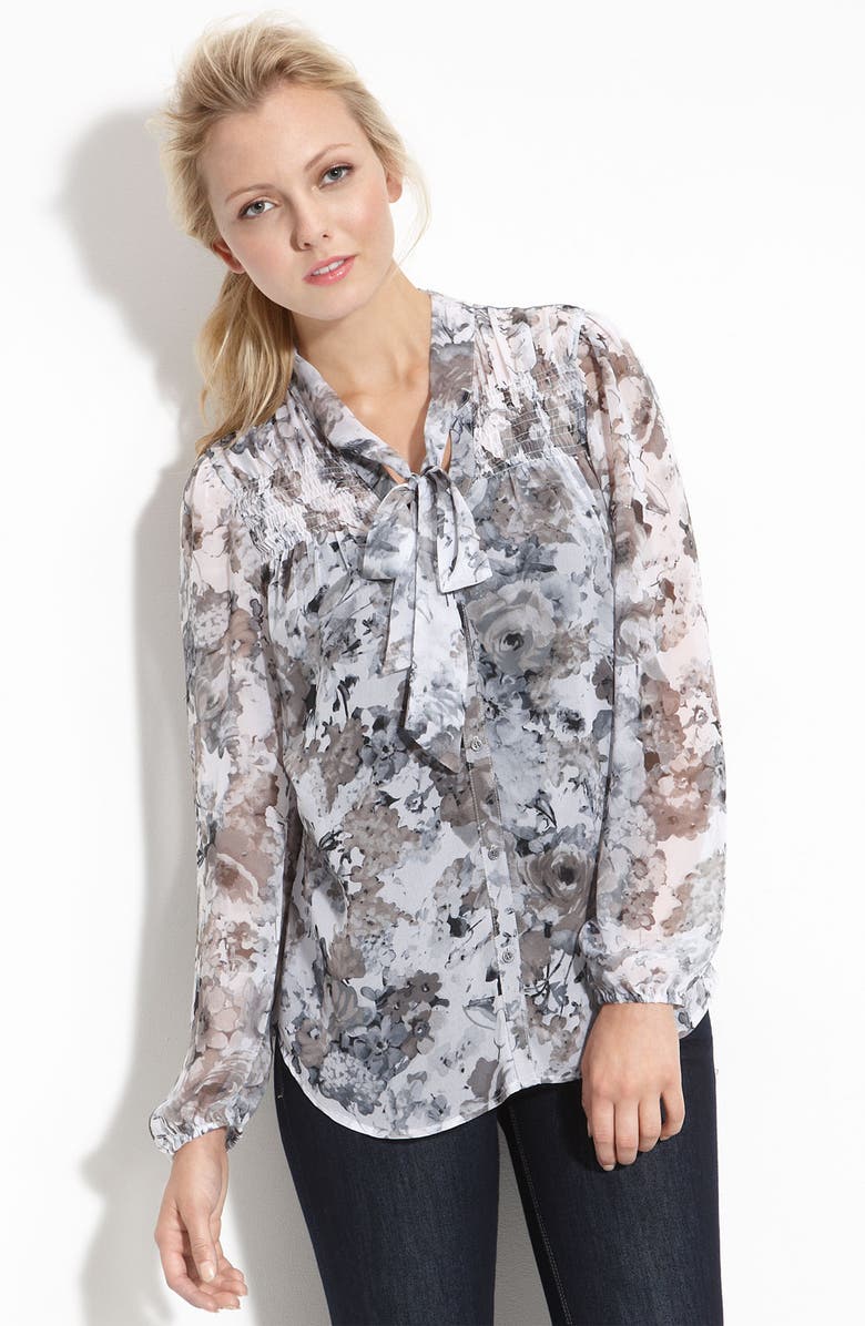 Bellatrix Tie Neck Sheer Chiffon Blouse | Nordstrom