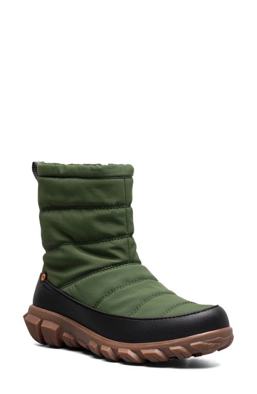 Shop Bogs Cedar Quilted Waterproof Boot In Cargo