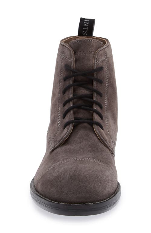 Allsaints Harland Suede Boot In Grey