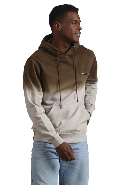 Members Only Men's Emerson Ombre Hooded Sweatshirt In Sand